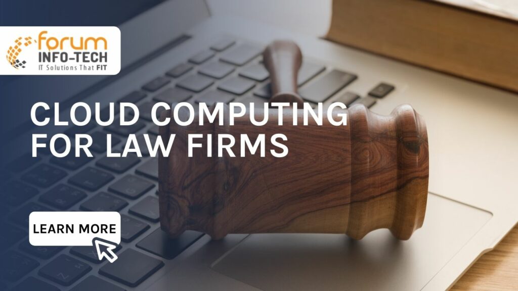 Cloud computing for law firms