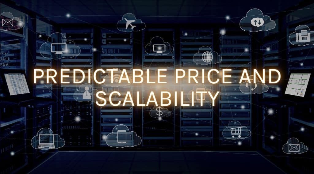 cloud managed service predictable price and scalability